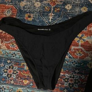 Abercrombie & Fitch Black Bikini Bottom